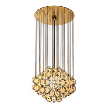 Suspension, Brass and Mother of Pearl, Italy, 1970s - 2 available