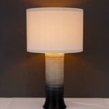 Large Monochrome Acrylic Table Lamp from Tranås Sweden, 1980s