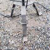 Brutalist iron lamppost of the 1960s