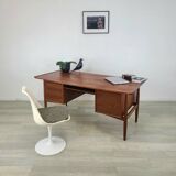 Scandinavian teak desk Design Svend A. Madsen vintage 1960