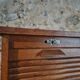 Vintage drum cabinet in French oak from the 1930s.