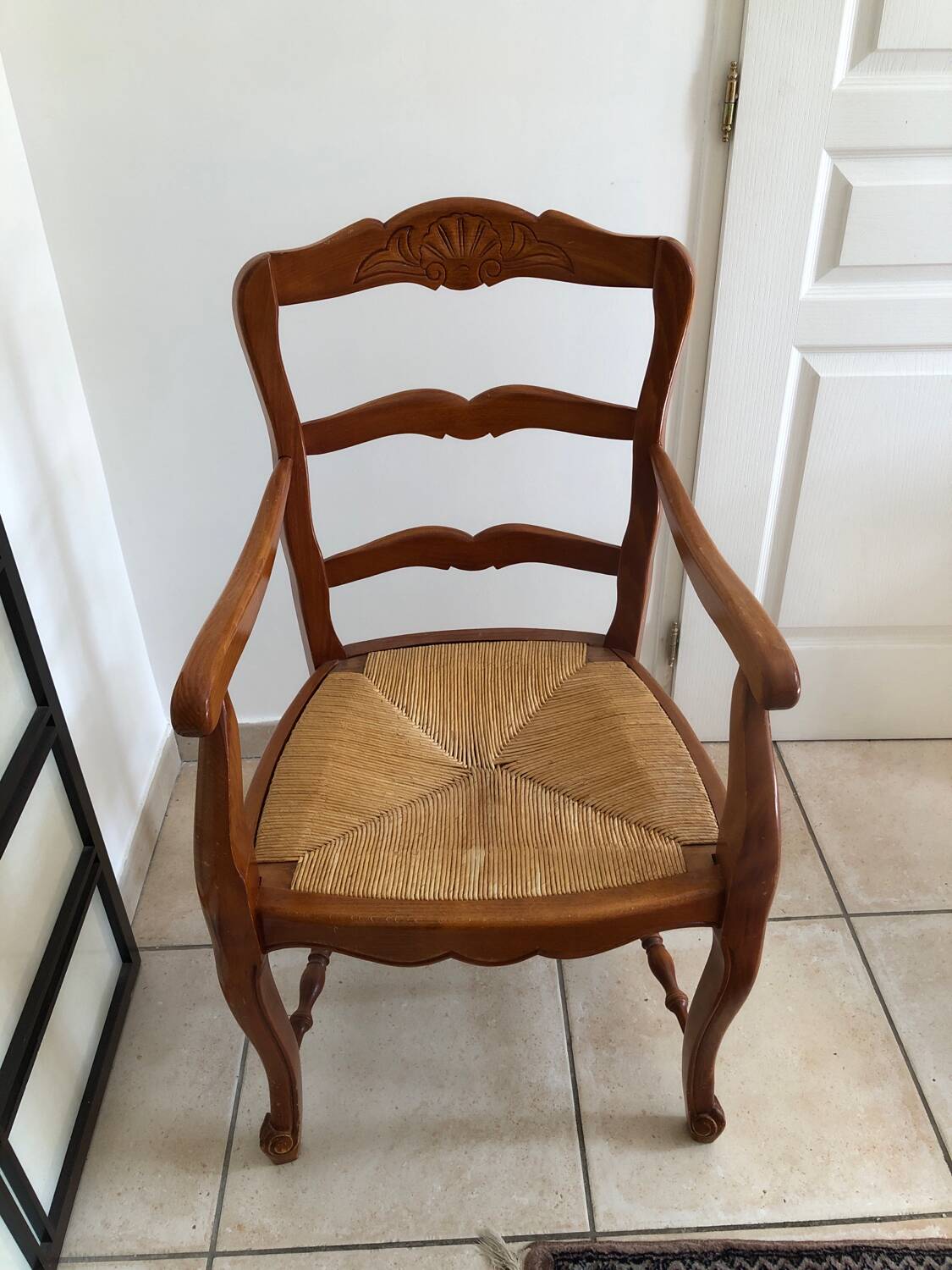 Fauteuil provençal ancien