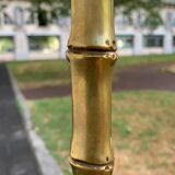 Bamboo bronze  lamp 1950