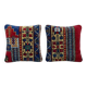 Set of 2 vintage Turkish cushion covers 41x41 cm