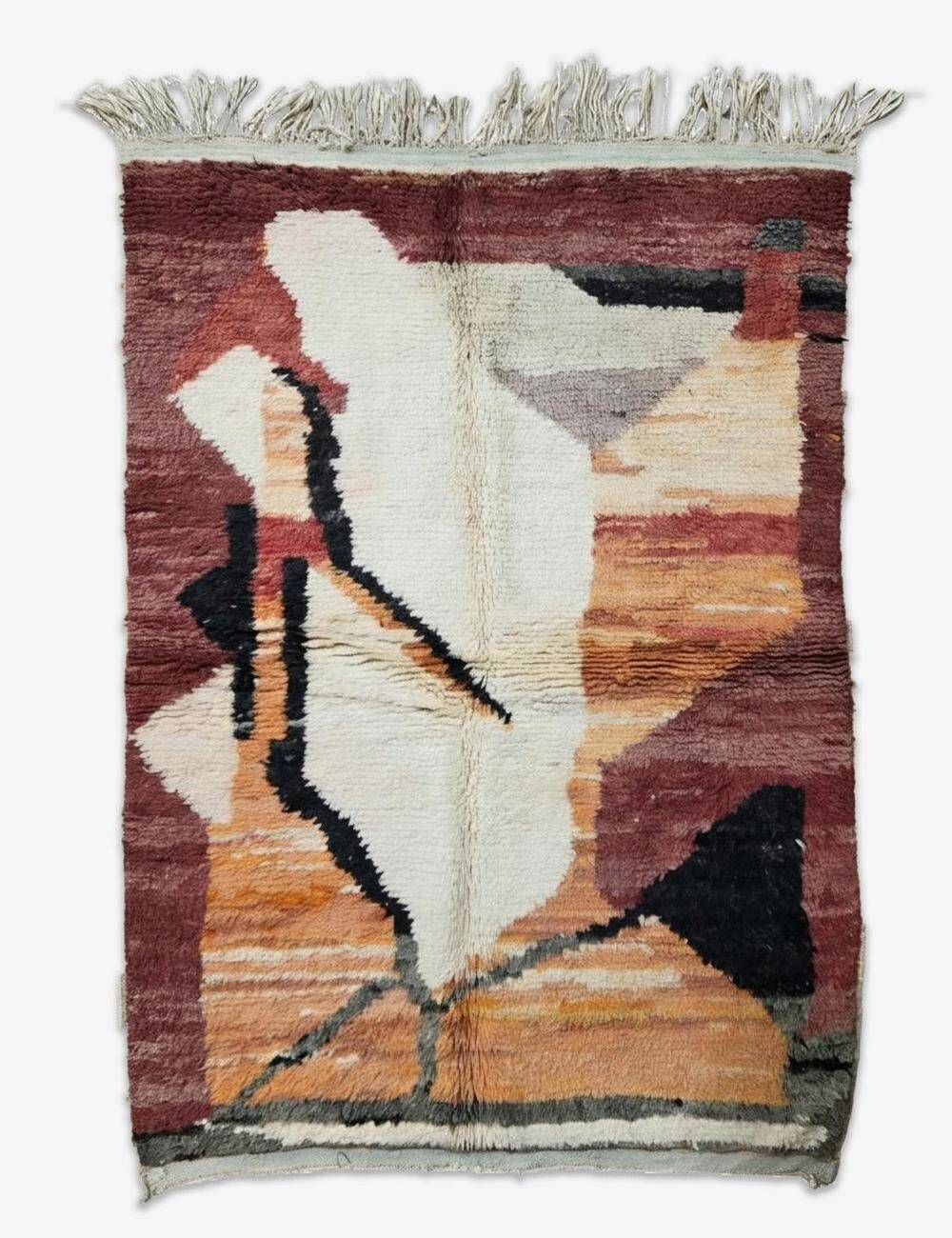 Berber Boujad Rug - 192 x 133 cm