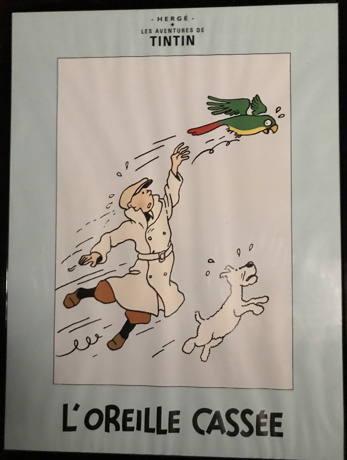 Great shows, the adventures of Tintin, the broken ear