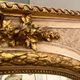 Louis XV style mirror in wood and gilded and patinated stucco 19th century