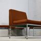 Ensemble de 10 chauffeuses de Louis Baillon, édition Planforms formant canapé modulable, circa 1950
