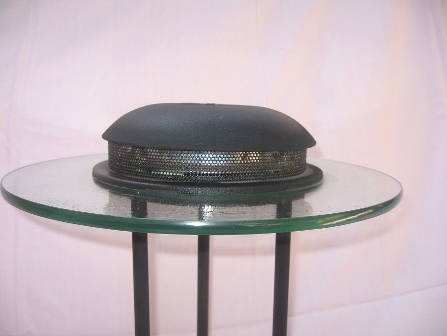 Lamp metal and glass of Robert Sonneman