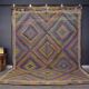Oushak Vintage Floor Kilim sku1885