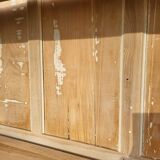 Art Deco oak museum display case
