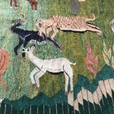 Vintage Egyptian Tapestry Ramsès Wissa Wassef circa 1960