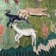 Vintage Egyptian Tapestry Ramsès Wissa Wassef circa 1960