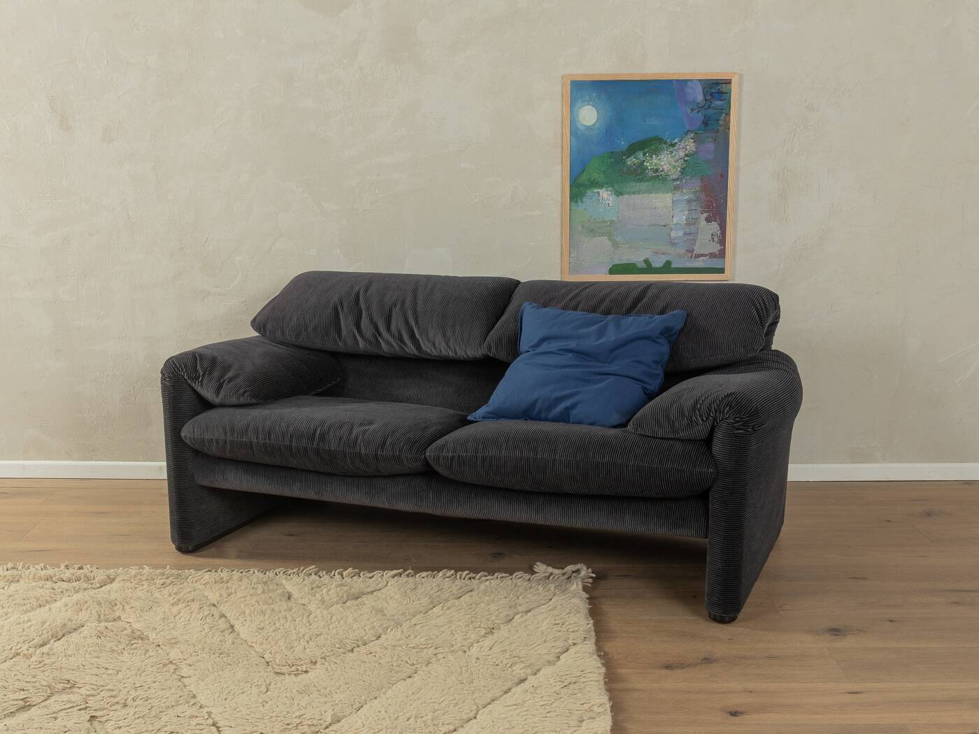 675 MARALUNGA sofa, Vico Magistretti, Cassina