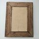 Antique Rectangular Mirror with a gilded wooden frame 35cm x 27cm