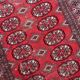 Handmade vintage Uzbek Bukhara runner 80cm x 274cm, 1960s