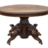 Oval table