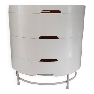 Space Age bedside or side table