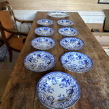 Creil Flora / Mostereau plates
