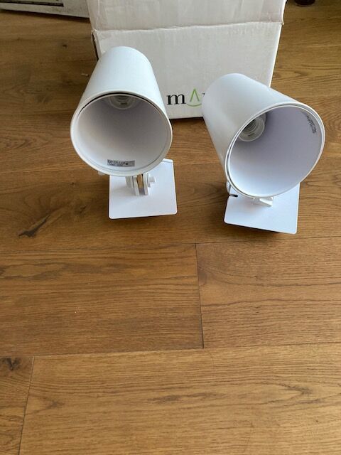 Pair wall lamps mantra