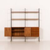 Italian vintage free standing wall unit or room divider by IMB , 1970s