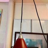 Long cable lacquered metal suspension