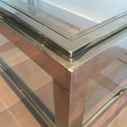 Chrome coffee table