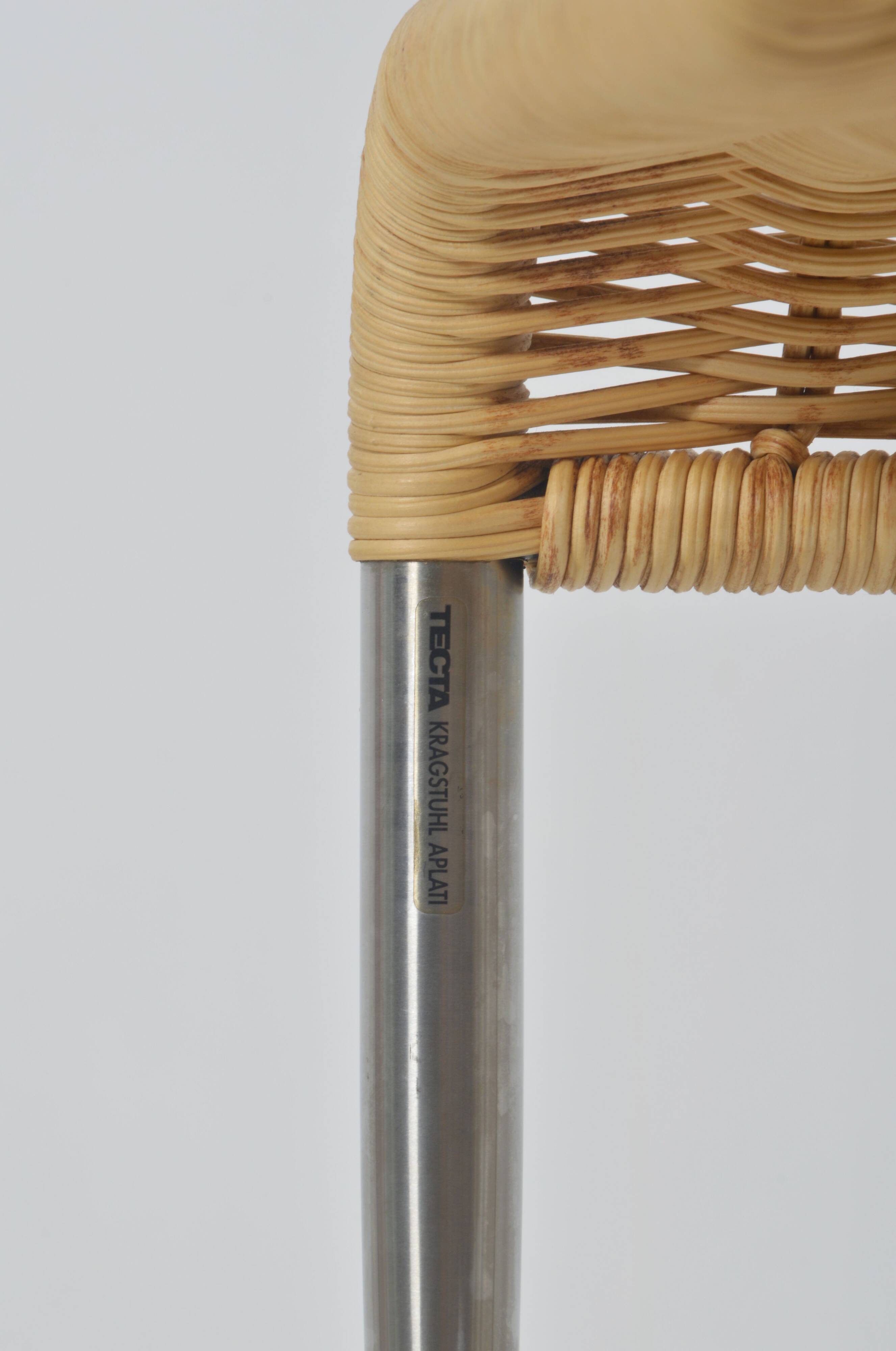 Ensemble de 4 chaises de salle à manger Tecta B25 par Tecta, 1980