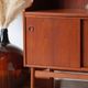 Bibliothèque scandinave vintage en teck – années 60