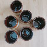 Set of 6 ceramic cup