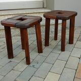 Pair stools by Olof Ottelin for Stockmann, Finnland 1958