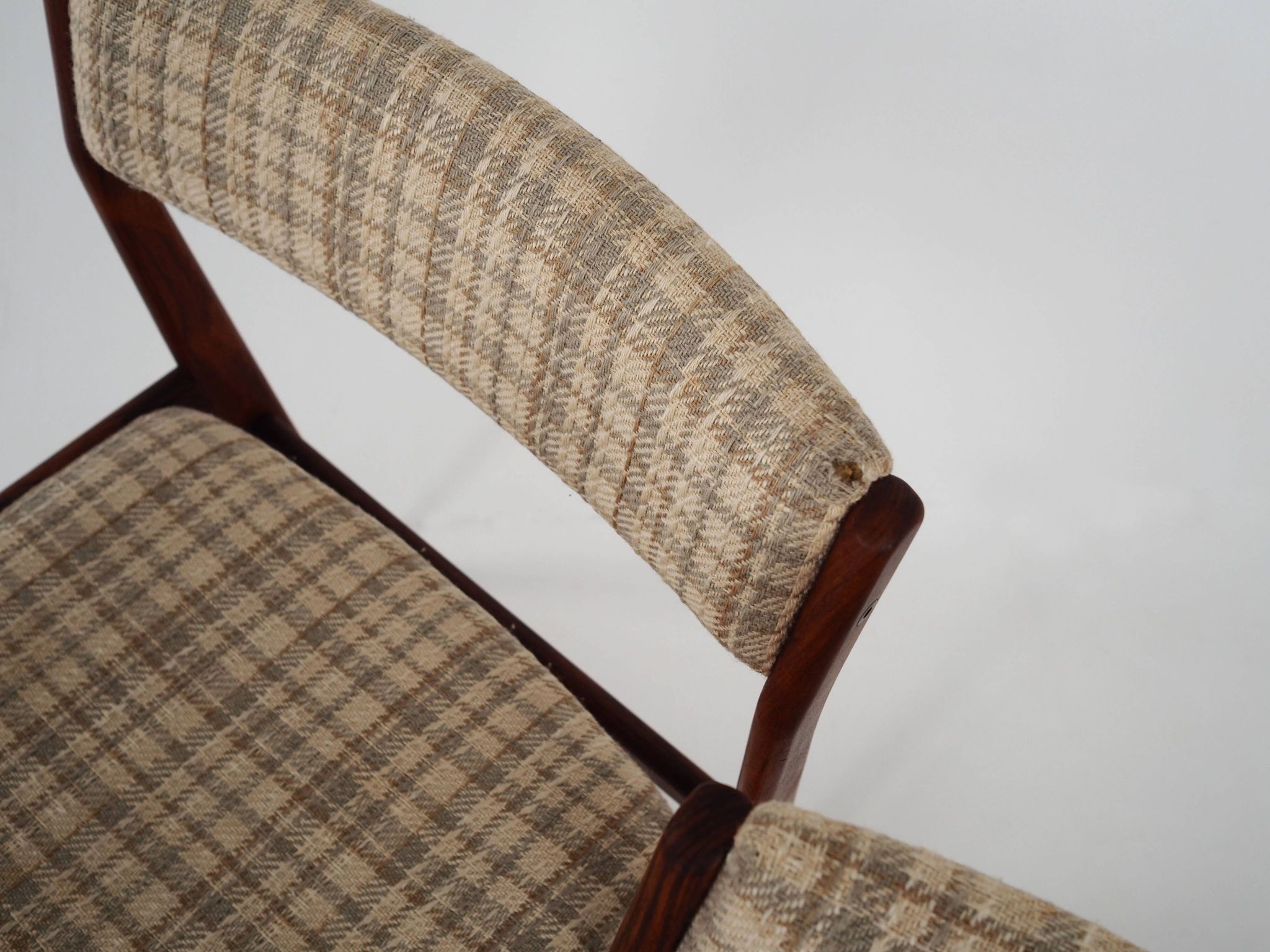 Set of six rosewood chairs, Danish design, 1970s, manufactured by Thorsø Møbelfabrik