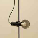 Black metal Floorlamp by Barbieri e Marianelli for Tronconi