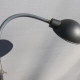 Lamp Ahder oak trapezoid pedestal