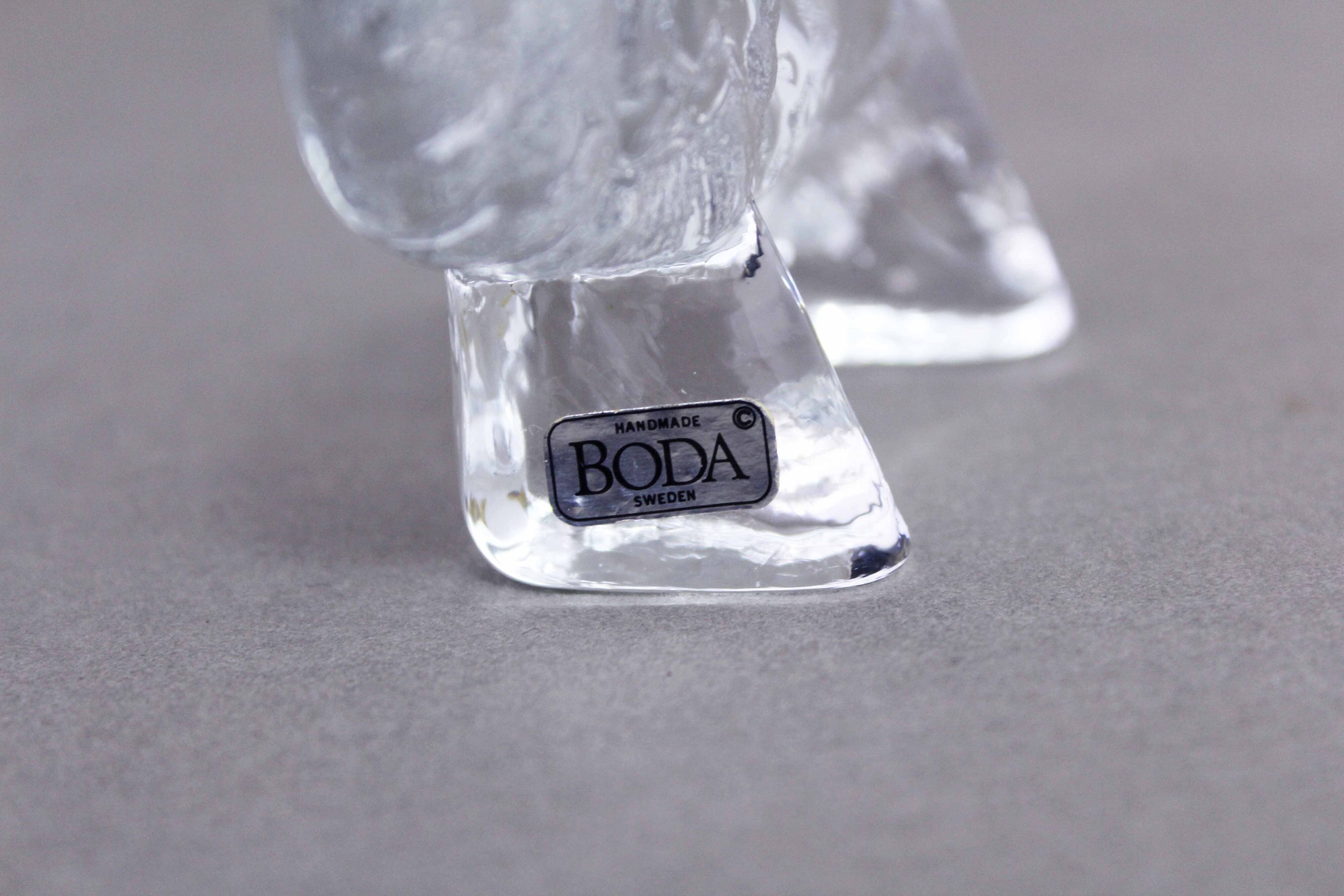Kosta Boda Lion Paperweight