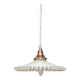 Suspension in white opaline