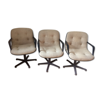 Lot of three armchairs stafor