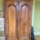 Antique oak wardrobe from the Louis XIV period