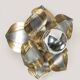 Lotus wall light or ceiling light by Henri Fernandez, Maison Honoré, 1970s.
