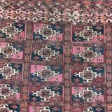Tapis ancien Selle Tékké Boukhara fait main 64X107 CM