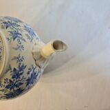 Porcelain De Sarreguemines, Large Porcelain Teapot