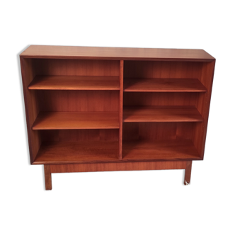 Scandinavian style teak bookcase – 60s