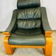 Kroken armchair and footstool by Nelo Möbel Sweden.