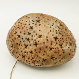 Agnès Escala ceramic rock lamp from the 70s in Vallauris