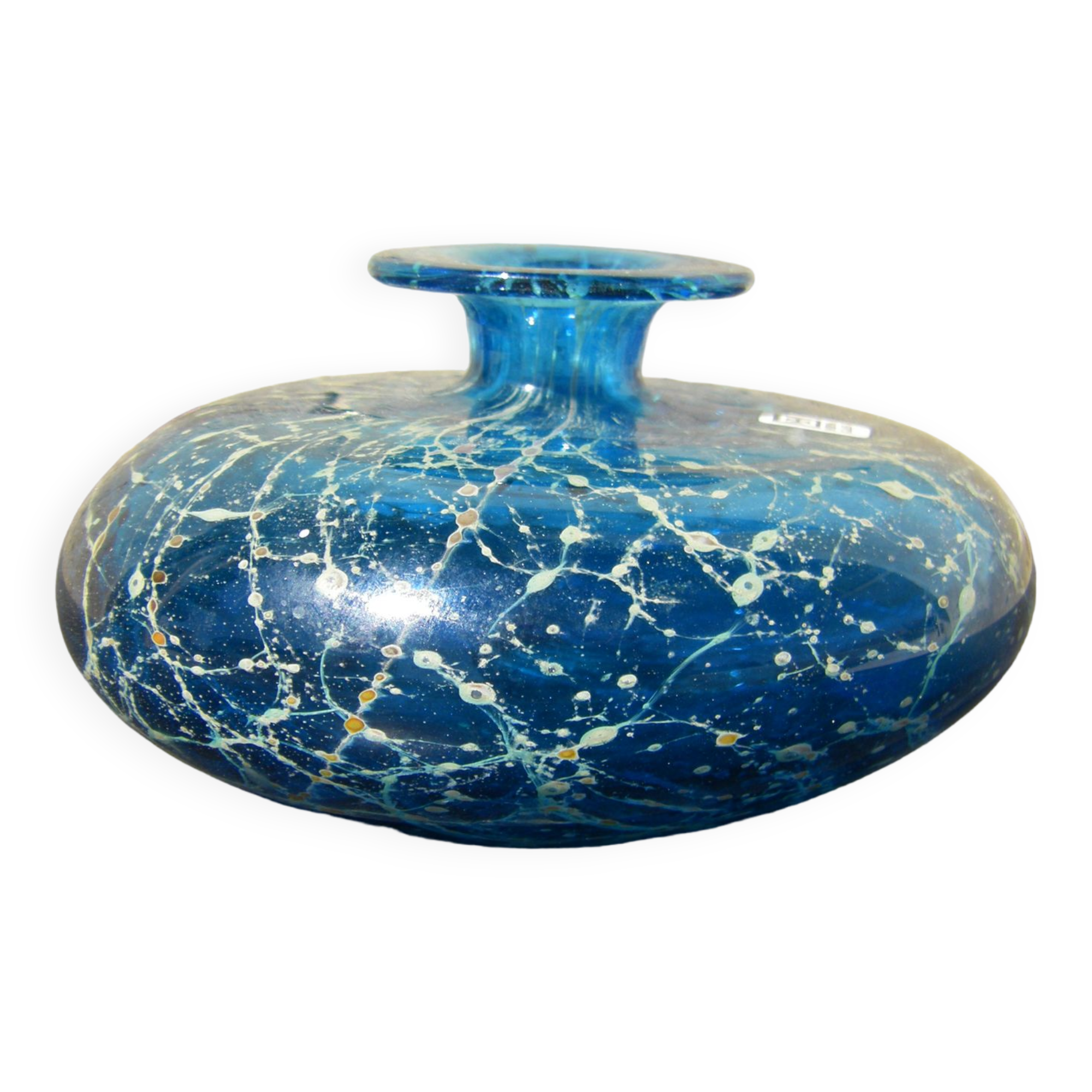 Vase en verre vintage