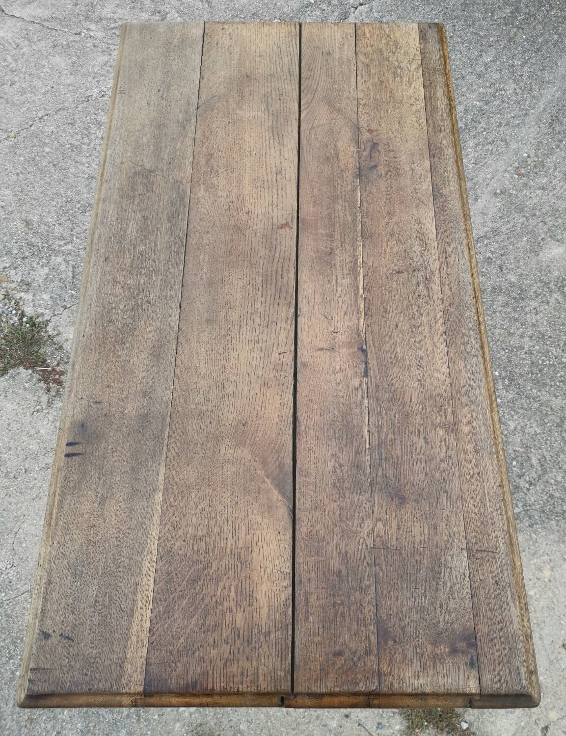 Antique bistro table by Martin Meallet Paris