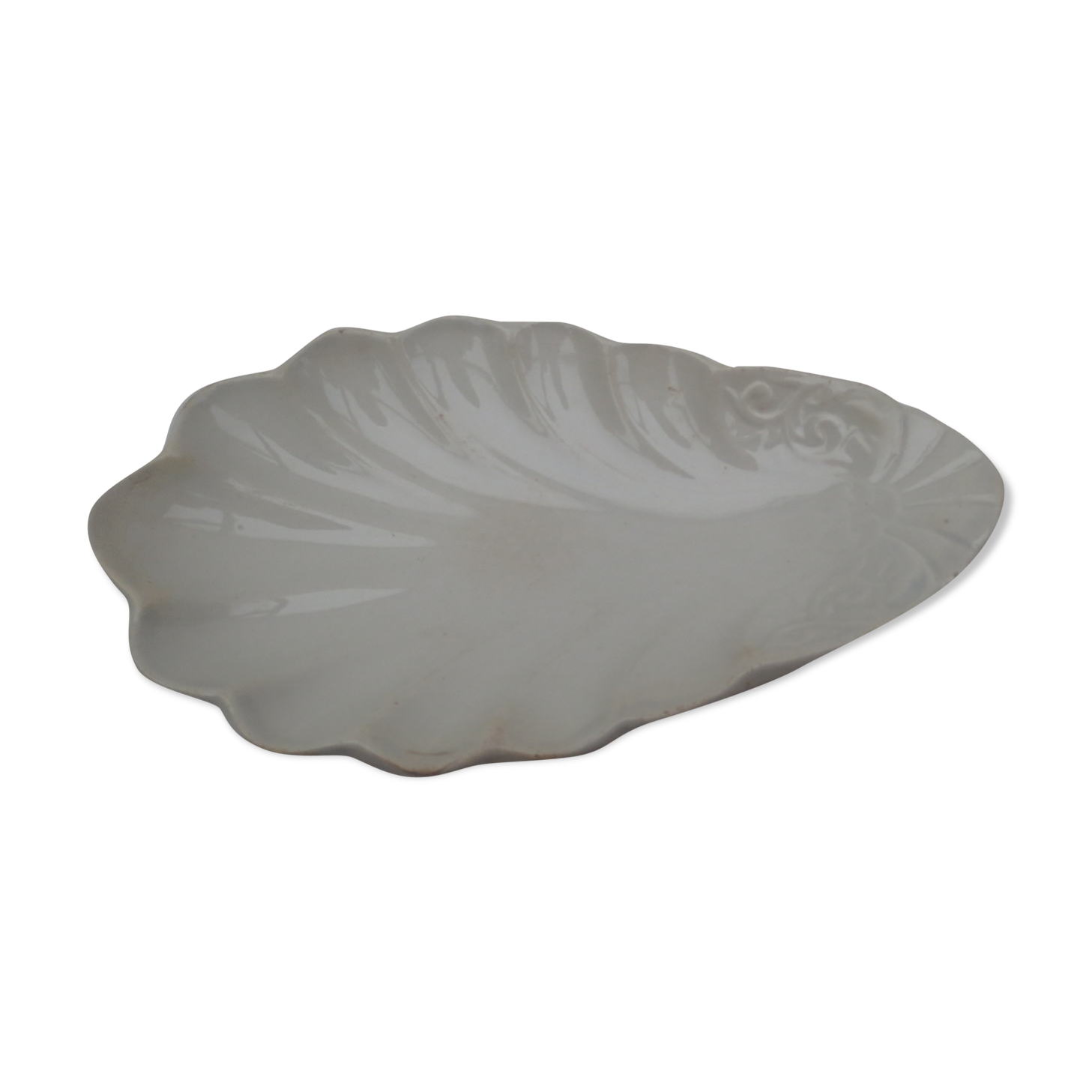 Coupelle ravier en céramique blanche de la faiencerie de  choisy le roi
