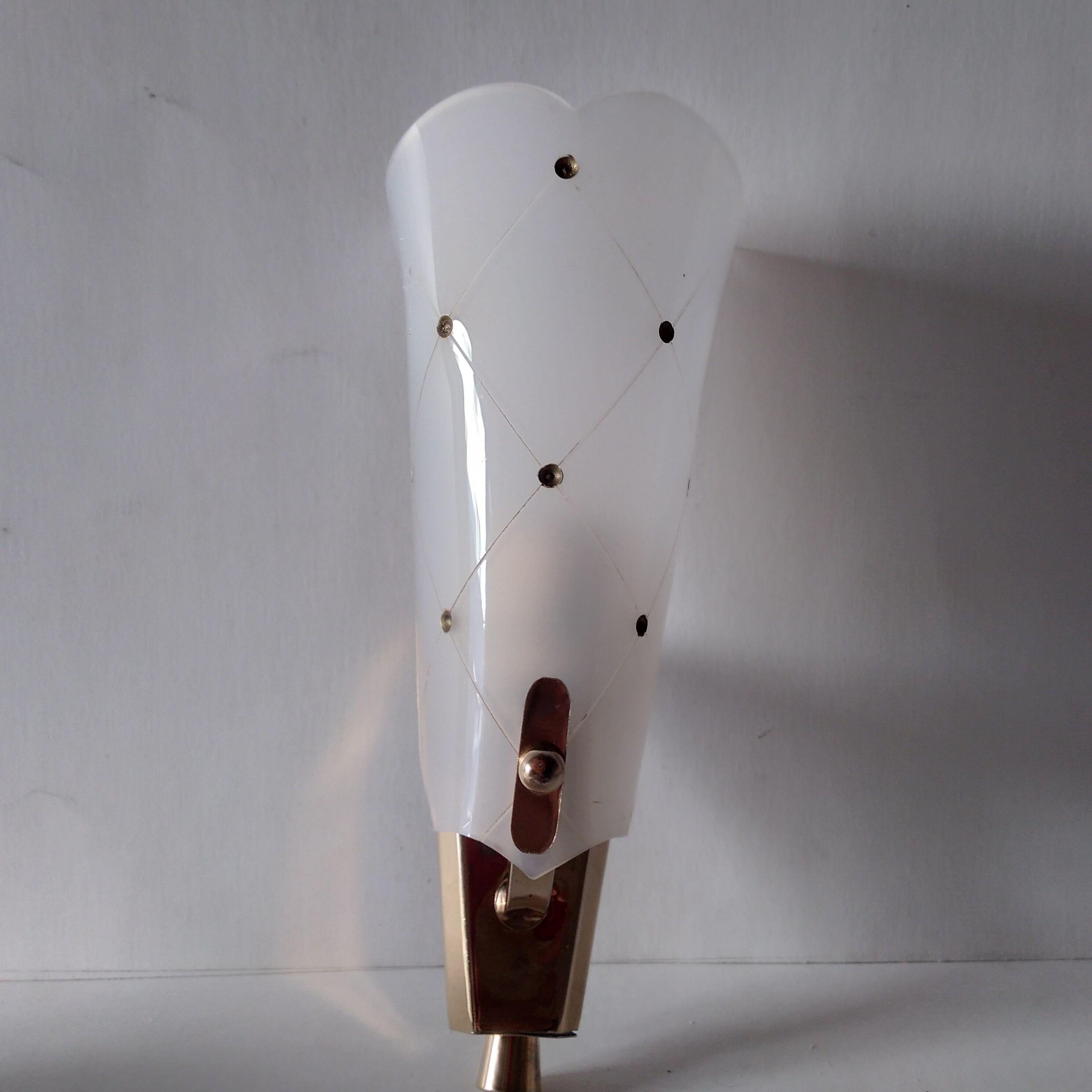 Pair of rockabilly wall lamps