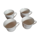 Four cups Digoin Sarreguemines