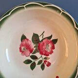 Plat français vintage Sarreguemines Digoin Mireilles